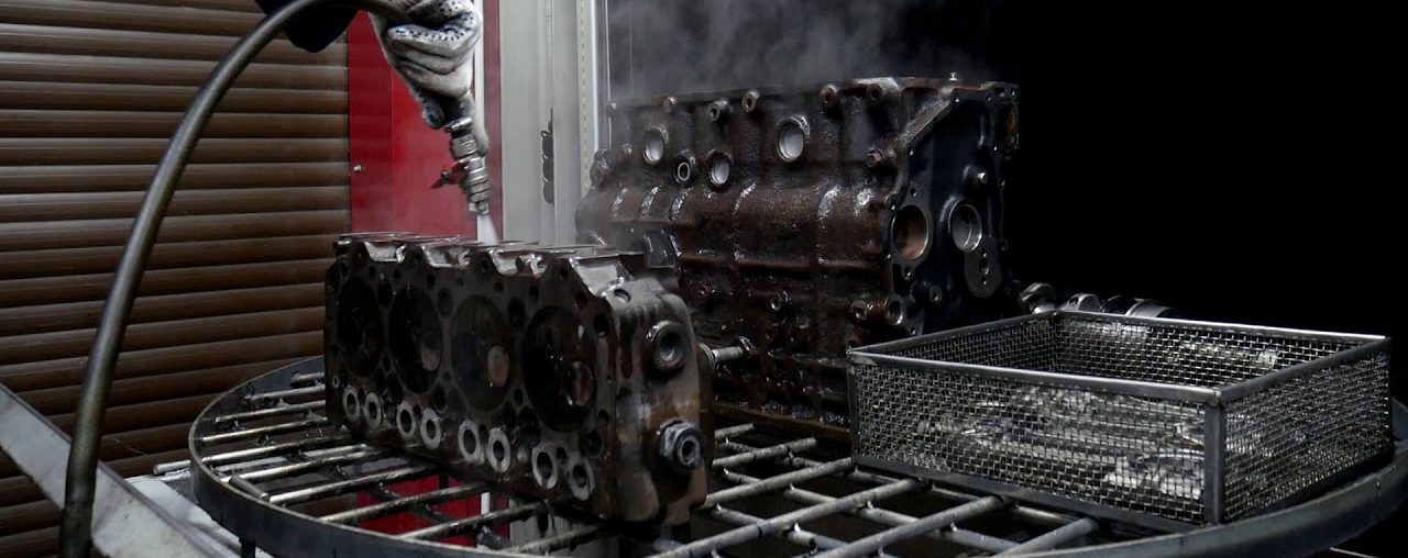 Щелочная мойка двигателя в Новосибирске